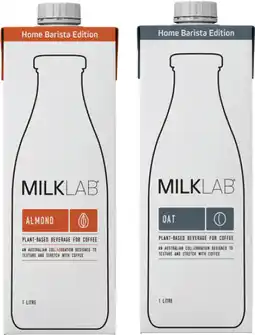 Coles MilkLab Home Barista Long Life Milk offer