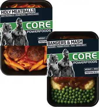 Coles Core Powerfoods Frozen Meal offer