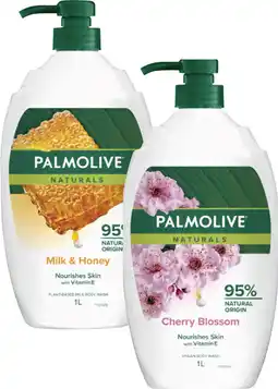 Coles Palmolive Naturals Body Wash offer