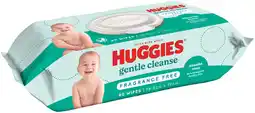 Coles Huggies Baby Wipes-80 Pack offer