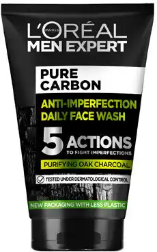Coles L'Oréal Men Pure Carbon Face Wash offer