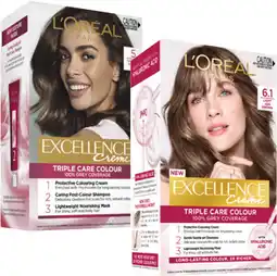 Coles L'Oréal Excellence Colourant offer