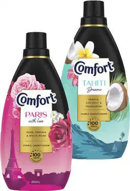 Coles Comfort Fabric Conditioner offer