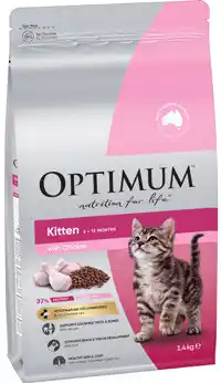 Coles Optimum Dry Cat Food offer