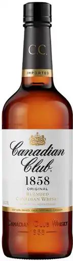 Coles Canadian Club Whisky offer
