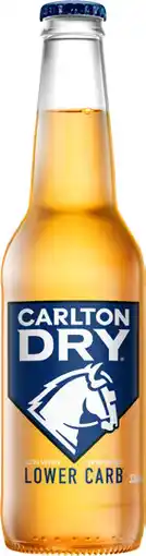 Coles Carlton Dry Bottles offer