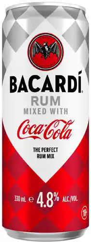 Coles Bacardi Coca-Cola Cans offer