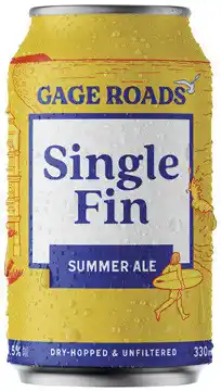 Coles Gage Roads Single Fin Summer Ale Cans offer