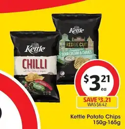 Coles Kettle Potato Chips offer