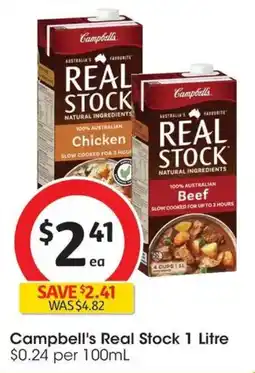 Coles Campbells Real Stock offer