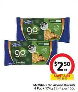Coles McVities Go Ahead Biscuits offer