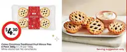 Coles Coles Christmas Traditional Fruit Mince Pies offer