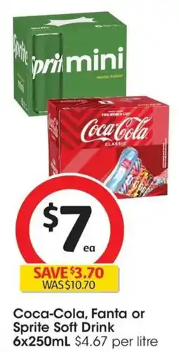 Coles Coca Cola Fanta or Sprite Soft Drink offer
