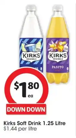 Coles Kirks Soft Drink offer
