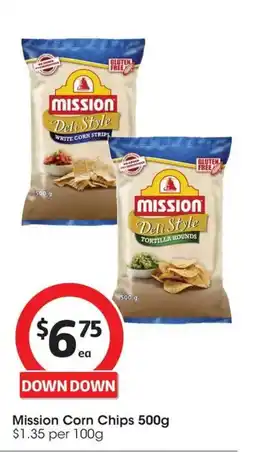 Coles Mission Corn Chips offer