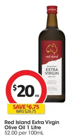 Coles Red Island Extra Virgin Olive Oil offer