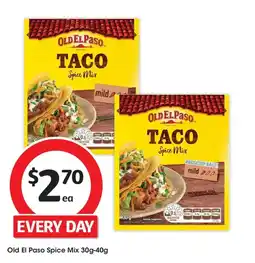 Coles Old El Paso Spice Mix offer