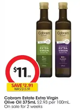 Coles Cobram Estate Extra Virgin Olive Oil offer