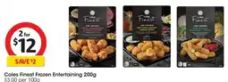 Coles Coles Finest Frozen Entertaining offer