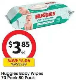 Coles Huggies Baby Wipes offer