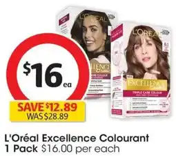 Coles L'Oréal Excellence Colourant offer