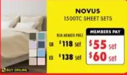 Lincraft Novus offer