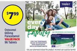 Star Discount Chemist Osteomol Paracetamol offer
