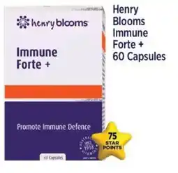 Star Discount Chemist Henry Blooms Immune Forte + 60 Capsules offer
