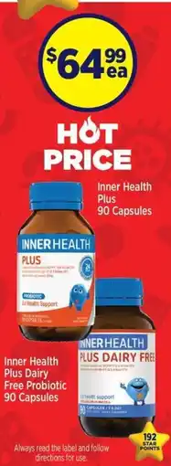 Star Discount Chemist Inner Health Plus 90 Capsules offer