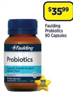 Star Discount Chemist Faulding Probiotics 90 Capsules offer
