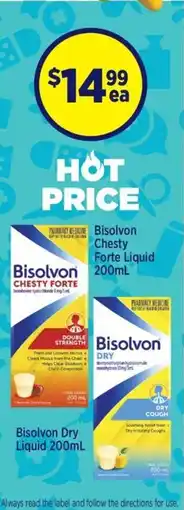 Star Discount Chemist Bisolvon Dry Liquid offer