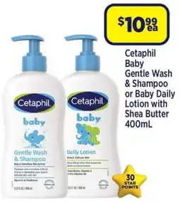Star Discount Chemist Cetaphil Baby Gentle Wash & Shampoo or Baby Daily Lotion with Shea Butter offer