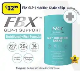 Star Discount Chemist Fbx glp-1 nutrition shake offer