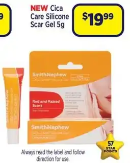 Star Discount Chemist Cica Care Silicone Scar Gel offer