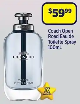 Star Discount Chemist Coach Open Road Eau de Toilette Spray offer