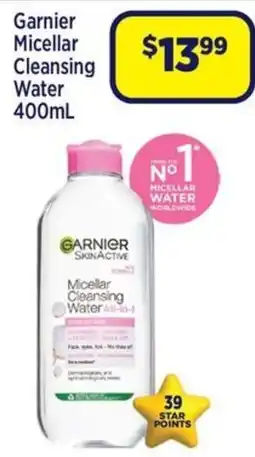 Star Discount Chemist Garnier Micellar Cleansing Water offer