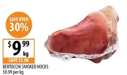 Supabarn Bertocchi smoked hocks offer