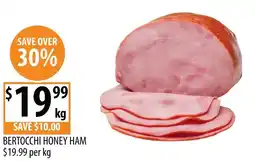 Supabarn Bertocchi honey ham offer