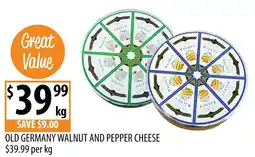 Supabarn Old germany walnut and pepper cheese offer