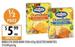 Supabarn Birds eye oven bake fish offer