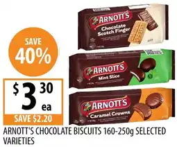 Supabarn Arnotts chocolate biscuits offer