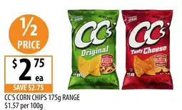 Supabarn Ccs corn chips range offer