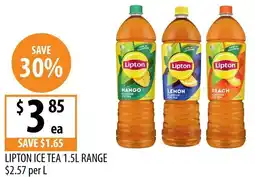 Supabarn Lipton ice tea range offer