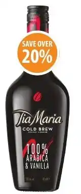 Supabarn Tia maria coffee liqueur offer