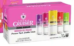 Supabarn Vodka cruiser mixed cans offer