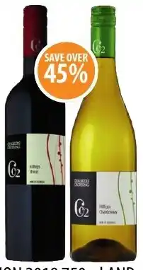 Supabarn Chalkers crossing cc2 hilltops wine range offer