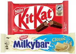 IGA Nestlé Medium Bars 35‑50g or Smarties 50g Selected Varieties offer