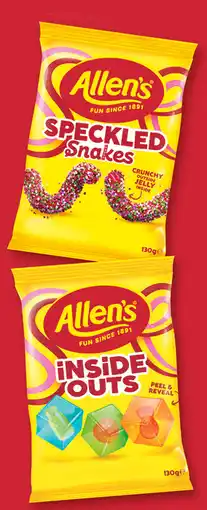 IGA NEW Allen’s Medium Bag 130‑200g Selected Varieties offer