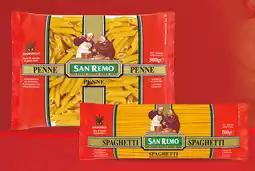 IGA San Remo Pasta 375‑500g Selected Varieties offer