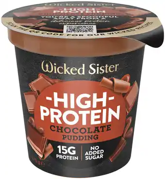 IGA Wicked Sister High Protein Pudding Selected Varieties offer